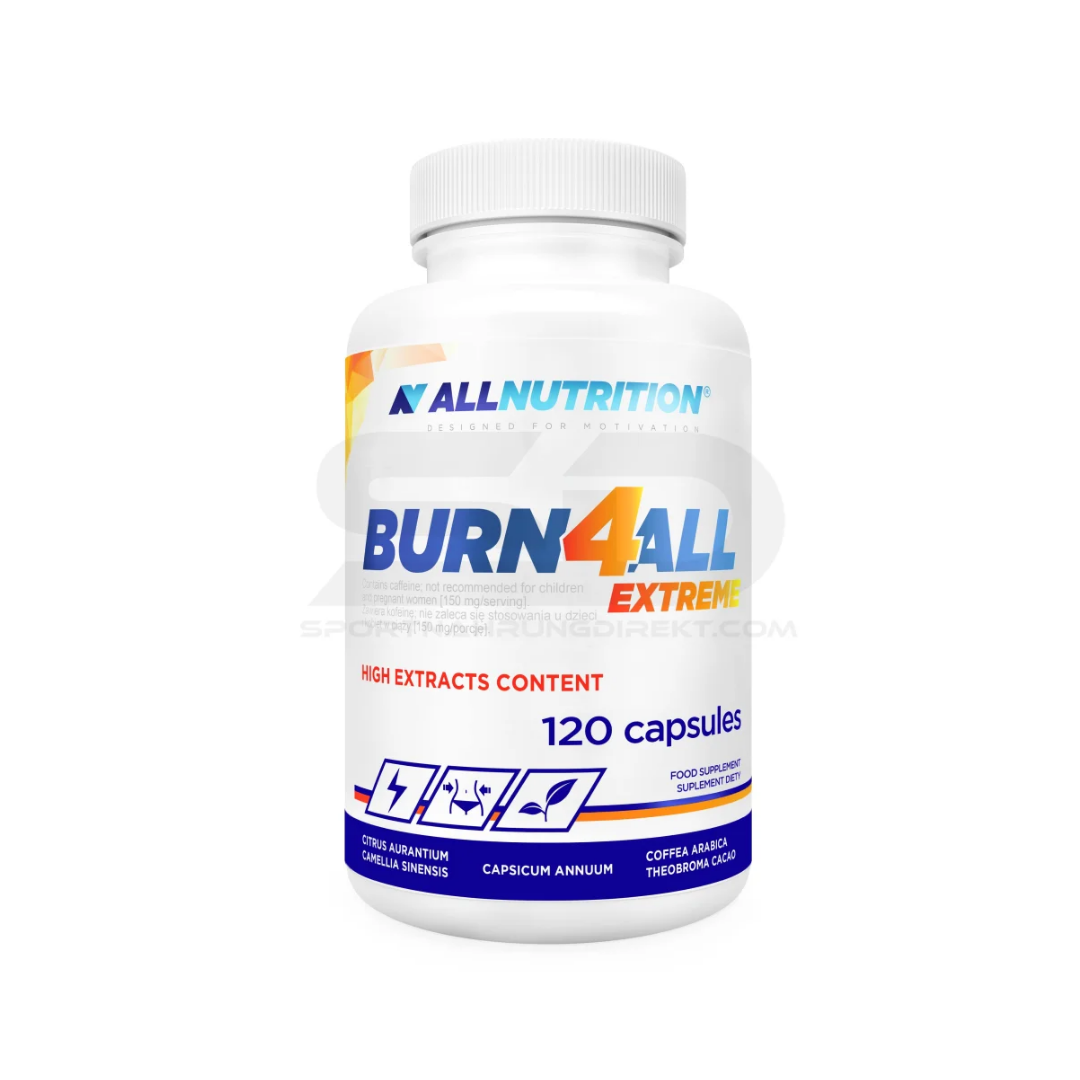 ALL NUTRITION® BURN 4 ALL Extreme Diät Support 120 Kapseln