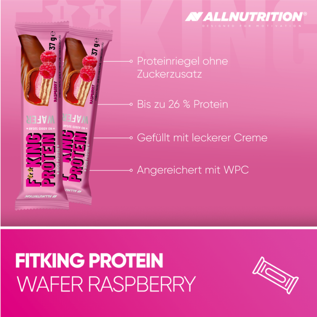 ALL NUTRITION® F**KING PROTEIN WAFER 24x37g Raspberry