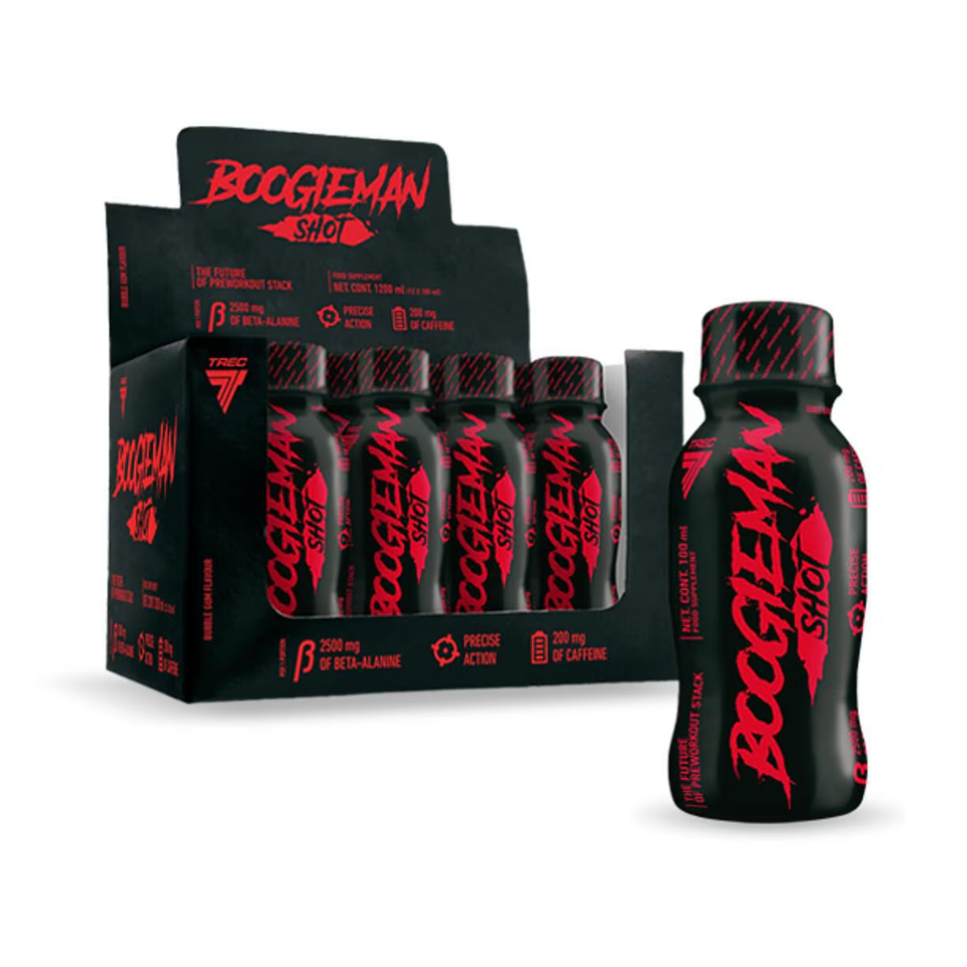 TREC® BOOGIEMAN Booster Shots 12x100ml Bubble Gum